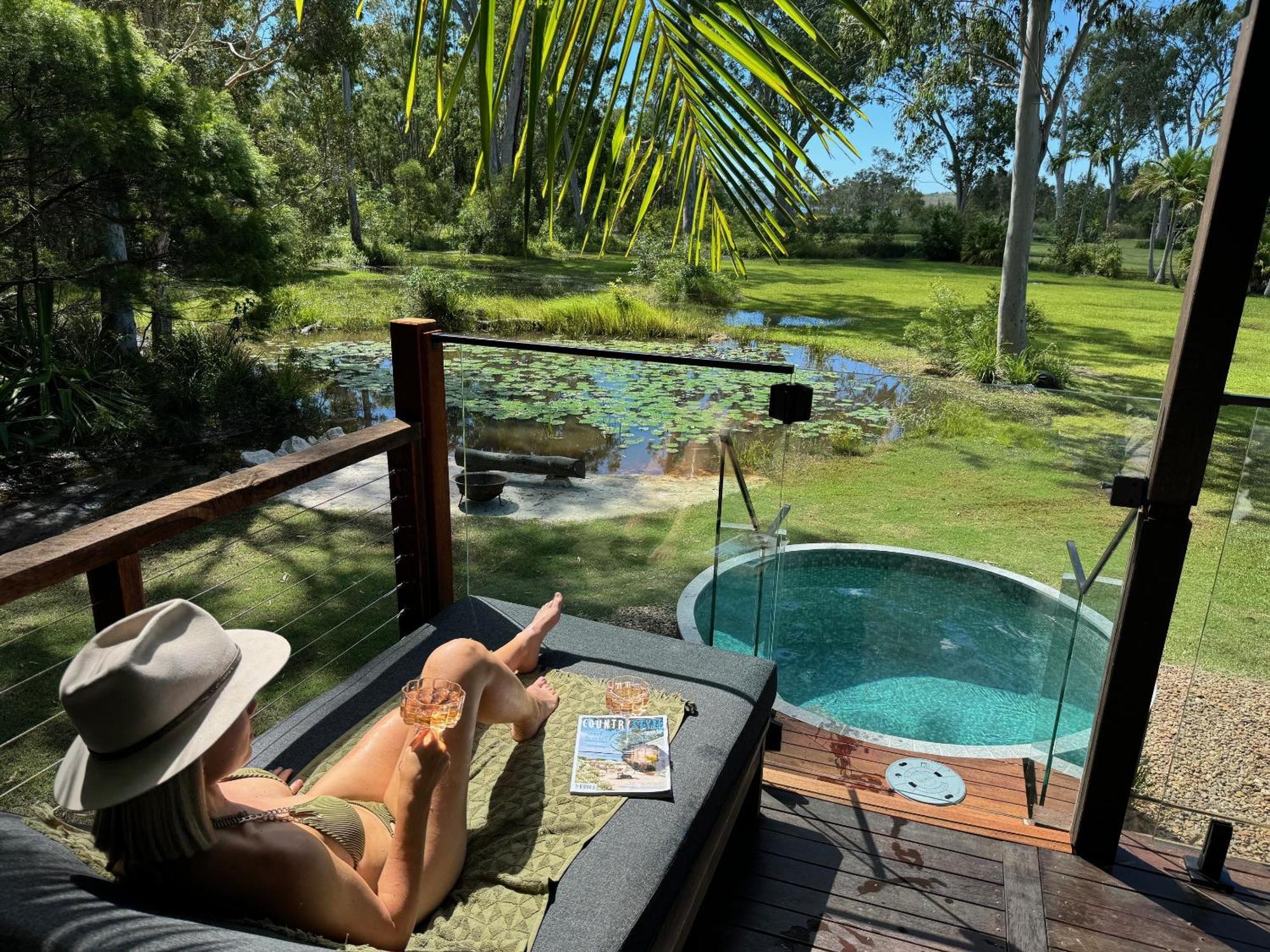 Lake Weyba Cottages Noosa 페레지안 비치 외부 사진